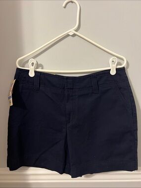 Dockers Petite Navy Blue Shorts